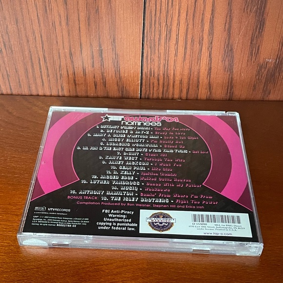 Empty CD Case ‼️ 2004 BET Awards 04' Nominees CD Case - Picture 4 of 4